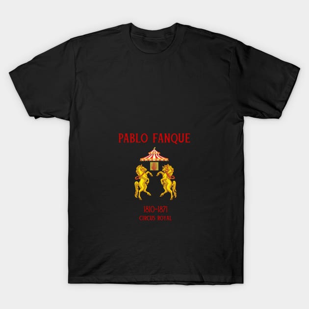 Pablo Fanque Circus T-Shirt by MyriadNorfolk